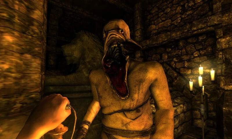 Hình ảnh trải nghiệm thực tế và giao diện cài đặt Amnesia: The Dark Descent bản mở khóa - Screenshot 3