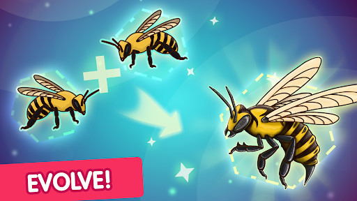 Actual gameplay and installation guide for Angry Bee Evolution MOD Unlimited Chests unlocked version - Screenshot 3