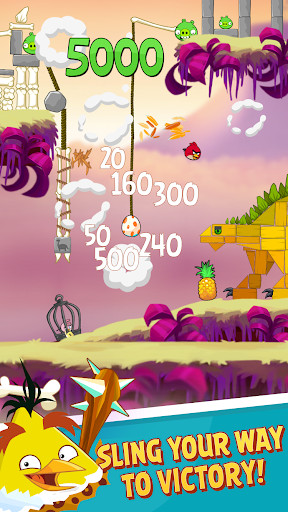 Actual gameplay and installation guide for Angry Birds Classic MOD Unlimited Coins unlocked version - Screenshot 3