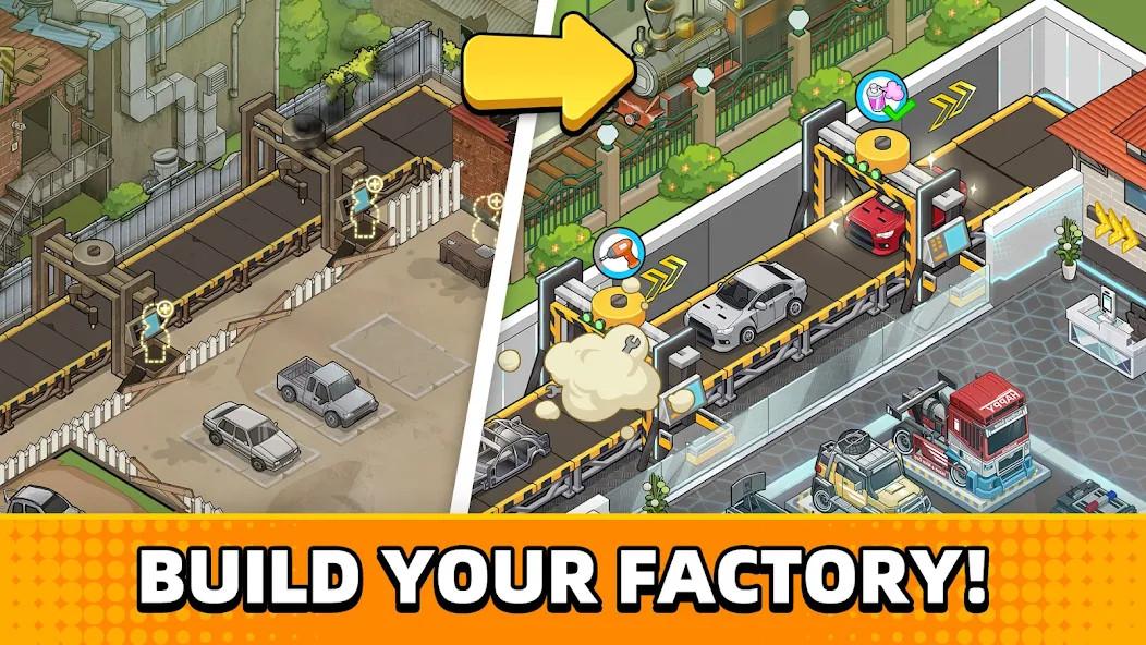Actual gameplay and installation guide for Be Car Tycoon MOD APK (Unlimited Money) unlocked version - Screenshot 3