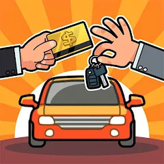 Actual gameplay and installation guide for Be Car Tycoon MOD APK (Unlimited Money) unlocked version