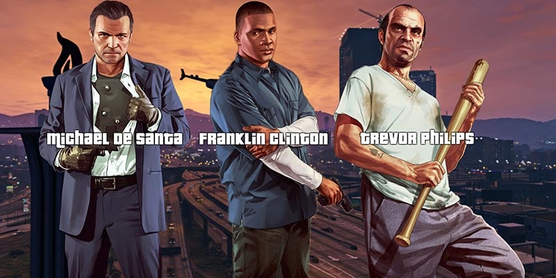 Actual gameplay and installation guide for Grand Theft Auto V APK unlocked version - Screenshot 1