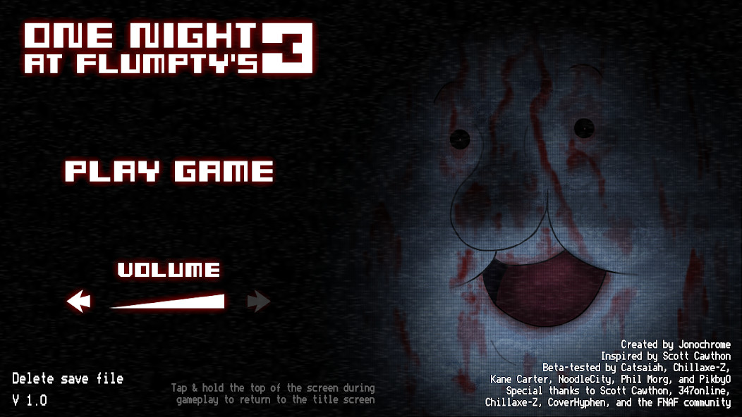 Actual gameplay and installation guide for One Night at Flumpty's 3 unlocked version - Screenshot 1