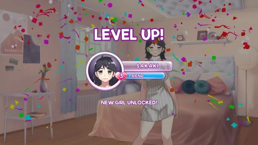 Actual gameplay and installation guide for Pocket Waifu MOD APK (Unlimited Coins, Unlocked) unlocked version - Screenshot 2