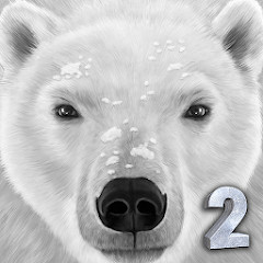 Actual gameplay and installation guide for Polar Bear Simulator 2 MOD APK (Unlimited Skill Points) unlocked version