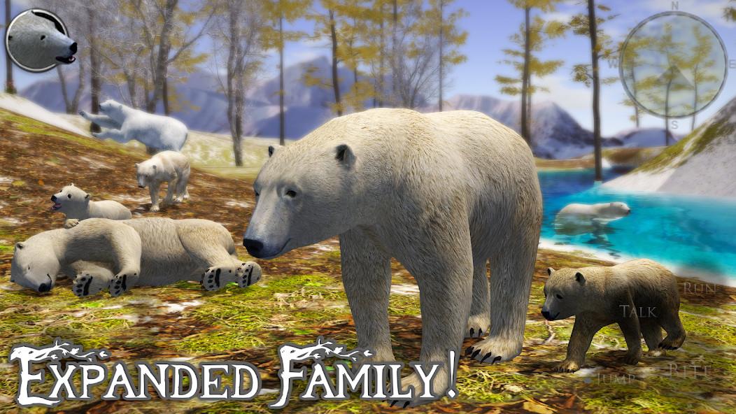 Hình ảnh trải nghiệm thực tế và giao diện cài đặt Polar Bear Simulator 2 MOD APK (Unlimited Skill Points) bản mở khóa - Screenshot 4