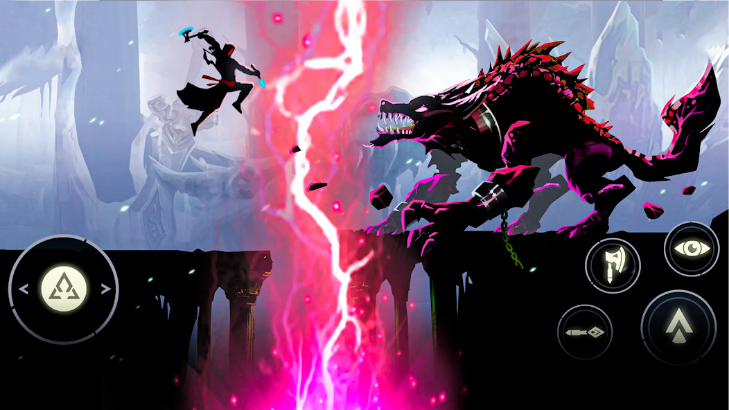 Actual gameplay and installation guide for Shadow Assassin: Fighting Game MOD APK (Unlimited Money) unlocked version - Screenshot 1