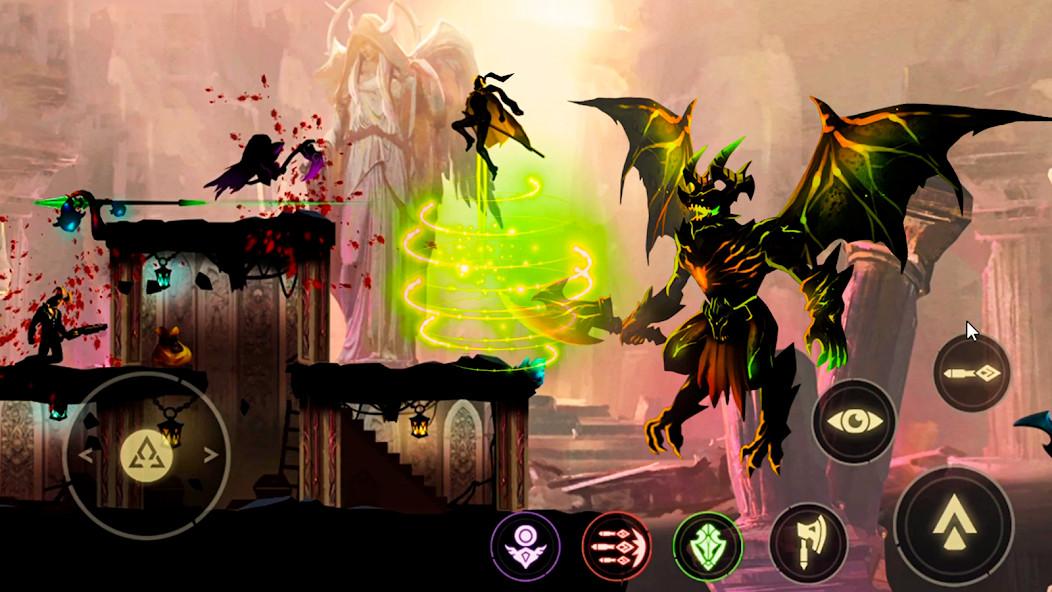 Actual gameplay and installation guide for Shadow Assassin: Fighting Game MOD APK (Unlimited Money) unlocked version - Screenshot 3