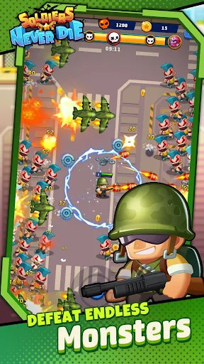 Actual gameplay and installation guide for Soldiers Never Die MOD APK (Unlimited Money) unlocked version - Screenshot 2