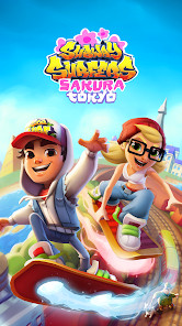 Actual gameplay and installation guide for Subway Surfers (Unlimited Coins/Keys) APK + MOD unlocked version - Screenshot 1