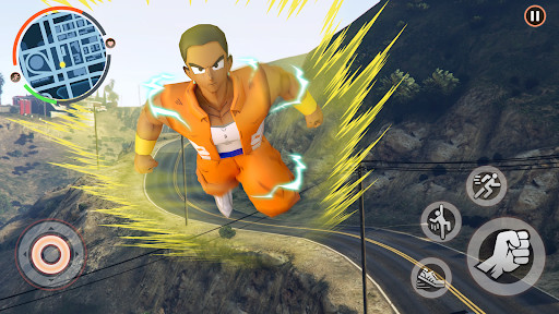 Actual gameplay and installation guide for Super Dragon Hero Game MOD APK (Unlimited Money) unlocked version - Screenshot 2