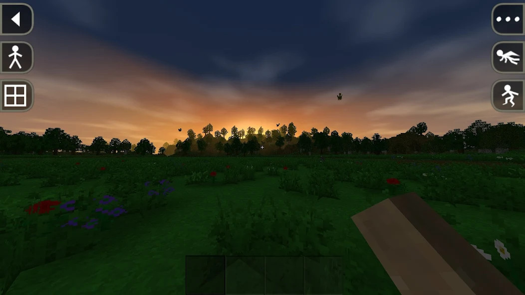 Actual gameplay and installation guide for Survivalcraft APK unlocked version - Screenshot 3