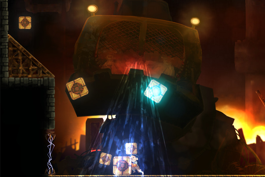 Actual gameplay and installation guide for Teslagrad APK unlocked version - Screenshot 2