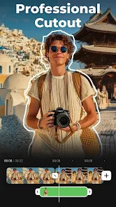 Actual gameplay and installation guide for VideoShow (Premium-VIP Unlocked)- Video Editor, Video Maker, Photo Editor MOD APK unlocked version - Screenshot