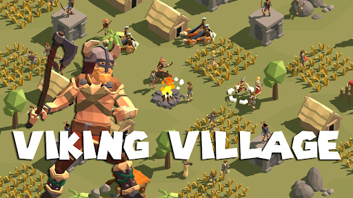 Actual gameplay and installation guide for Viking Village MOD APK (Unlimited Resources) unlocked version - Screenshot 1