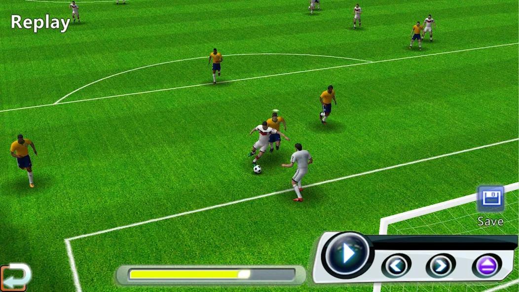 Actual gameplay and installation guide for Winner Soccer Evo Elite apk unlocked version - Screenshot 2