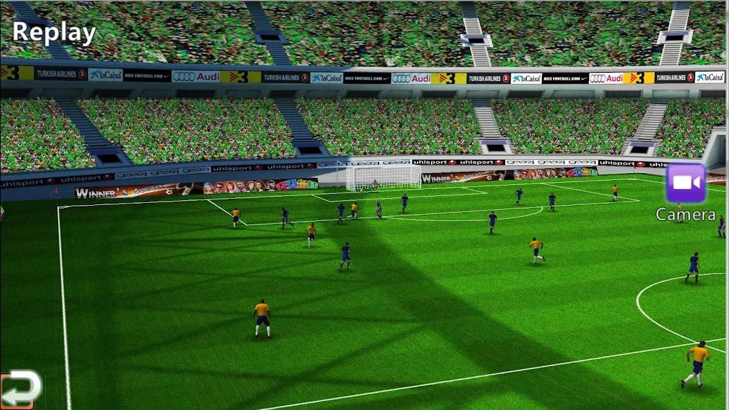 Actual gameplay and installation guide for Winner Soccer Evo Elite apk unlocked version - Screenshot 3