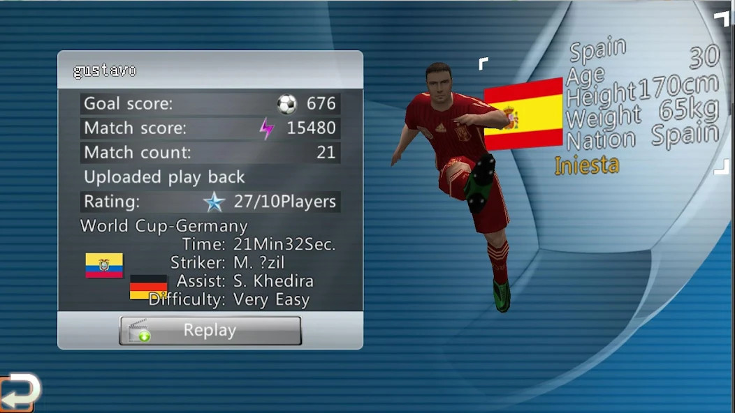 Actual gameplay and installation guide for Winner Soccer Evo Elite apk unlocked version - Screenshot 4