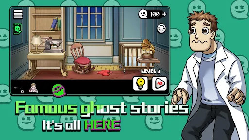 Actual gameplay and installation guide for You Can’t See Me MOD APK (Unlimited Ghost Point) unlocked version - Screenshot 3