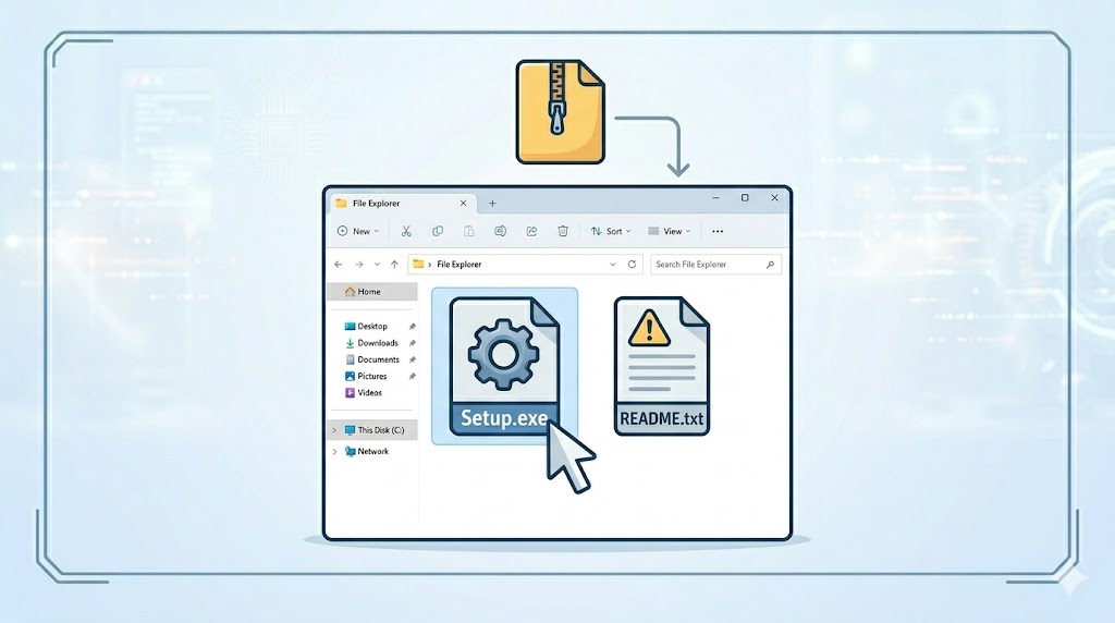Illustratieve afbeelding voor de technische tutorial How to Install Cracked & Repacked Games
